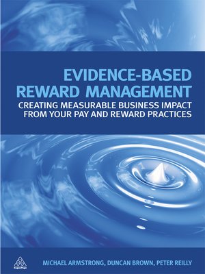 cover image of Evidence Based Reward Management